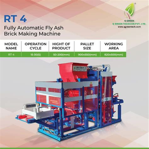 Fly Ash Brick Making Machine - QGH Smart Fly Ash Bricks Making Machine ...