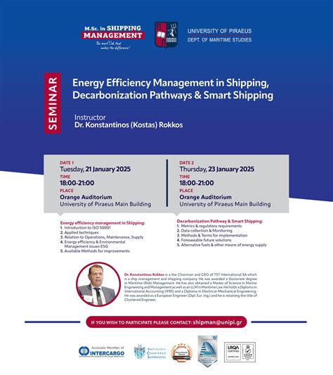 "Energy Efficiency Management in Shipping, Decarbonization Pathways ...