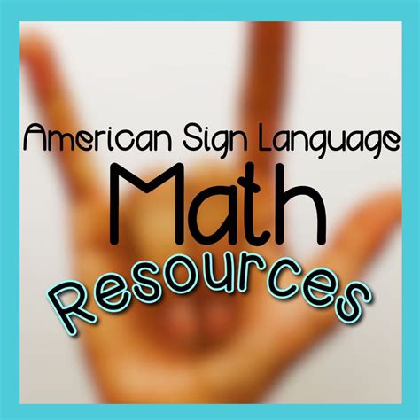 Math in Sign Language 的图像结果