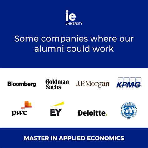 IE University on LinkedIn: Master in Applied Economics | IE University