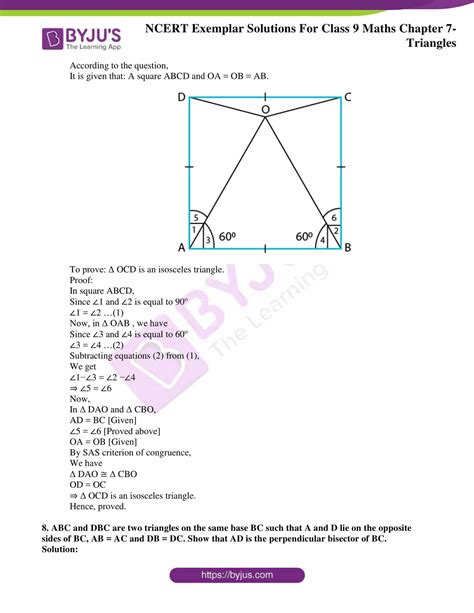 Image result for Example 7 Triangles Class 9