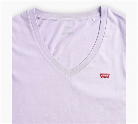 Perfect V-neck Tee - Purple | Levi's® DE