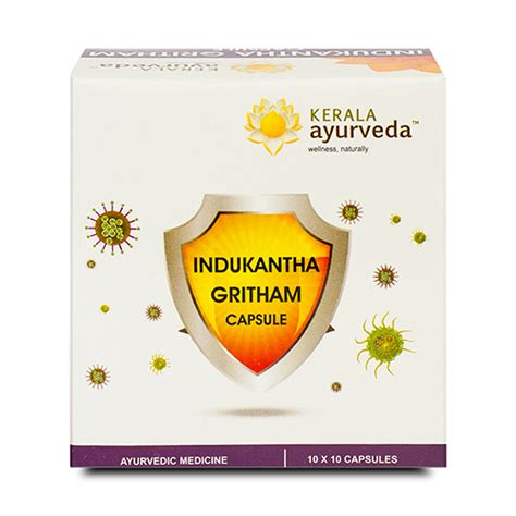 Kerala Ayurveda Indukantha Gritham Capsule (10x10cap) – Greenleafdrugstore