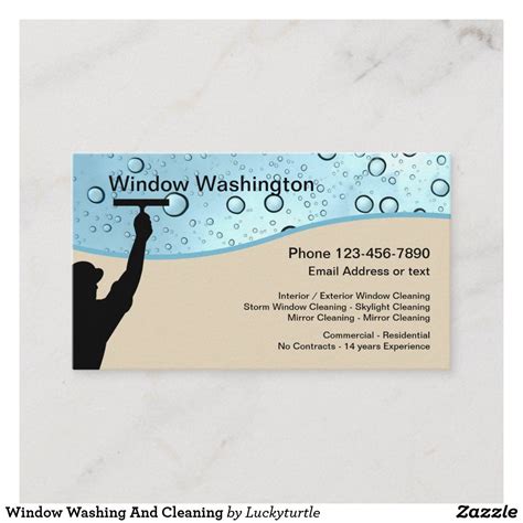 Window Cleaning Business Card Templates, Web Bbb Accredited Window ...