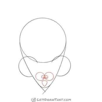 Easy Mouse Drawing (Step by Step)