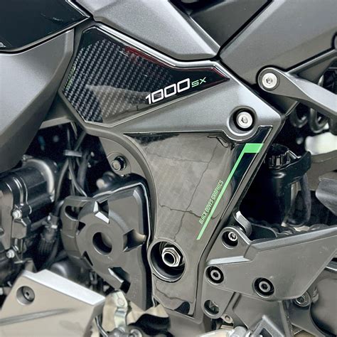 Buy 3D Resin Stickers Engine Guards Compatible With Kawasaki Ninja 1000 ...