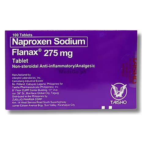 Naproxen Sodium 275 Mg For Toothache at Jackson Ribush blog
