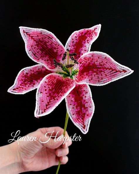 Image result for French Beaded Lilly Tutorial