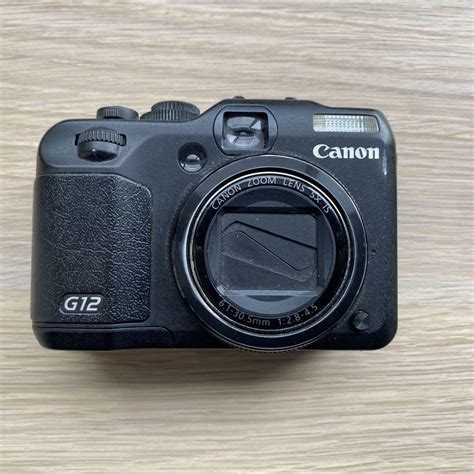Canon Powershot G12 Compact Digital Camera 10.0 MP 5x optical zoom | eBay