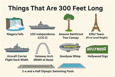Things That Are 300 Feet Long: 20 Real-World Comparisons