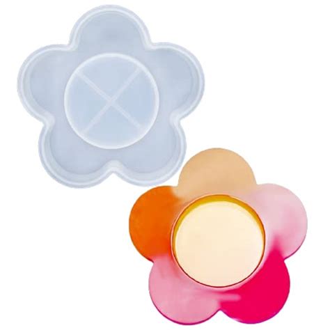 ARTOOL Flower Shape Tea Light Candle Resin Art Mold Mould Decorative ...