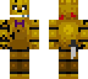 Image result for Minecraft F-NaF Spring Trap