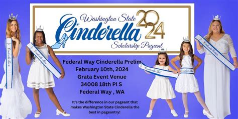 Washington Cinderella Federal Way Preliminary Pageant, Grata Event ...