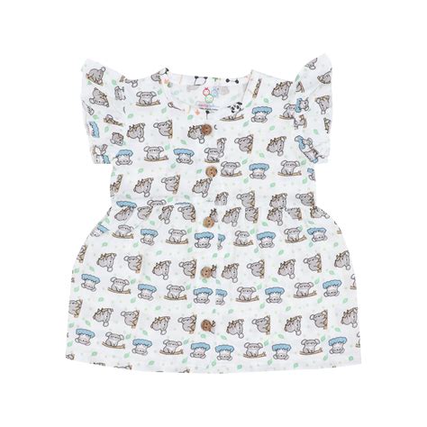 Essential Muslin Dresses For Newborn Baby Girl | Smiley Buttons
