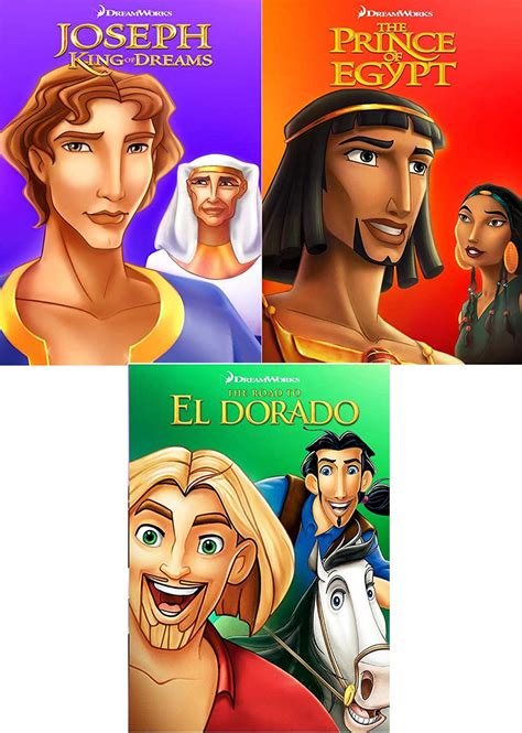 Buy Book & Stories Animated Prince of Egypt / Road to El Dorado ...