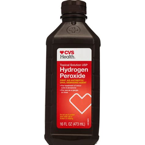 CVS Health Hydrogen Peroxide Solution (16 fl oz) Delivery or Pickup ...
