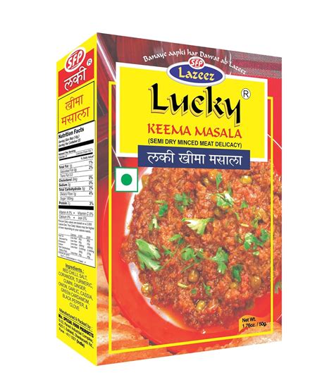 Lucky Premium Keema Masala – Aromatic Blend for Tender & Juicy Keema ...