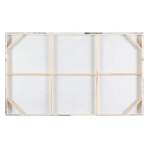 Grey Abstract Printed Canvas, 30x60 | At Home