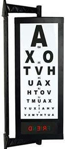 G- Matronix VISION EYE TESTING DRUM Vision Test Chart Price in India ...