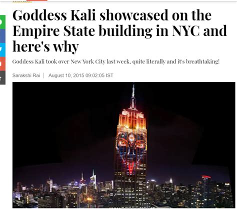 Fact Check :न्यूयॉर्क सिटी की एम्पायर स्टेट बिल्डिंग पर 2015 में ...