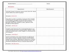 decimals word problems worksheets grade 6 decimal multiplication word problems worksheet for 3rd 4th grade lesson planet decimals word problems worksheets grade 6 decimal multiplication word problems worksheet for 3rd 4th grade lesson planet
