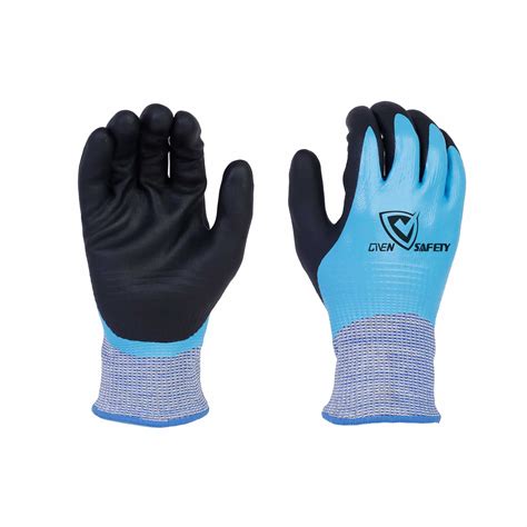 ANSI A6 cut resistant waterproof work gloves - www.givensafety.com