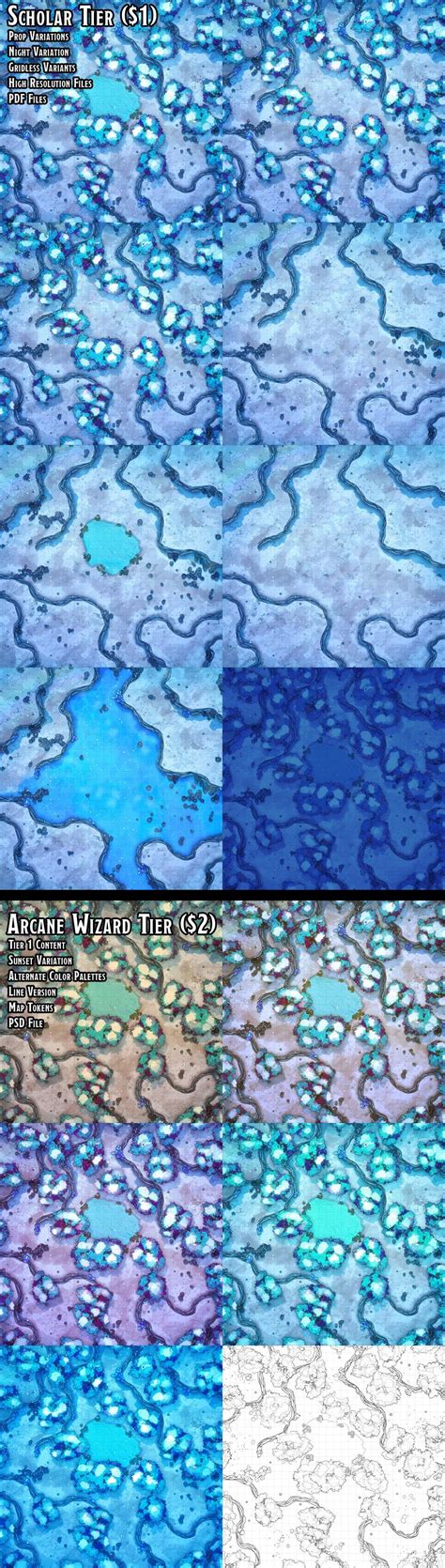 Image result for Snowy Forest RPG Map