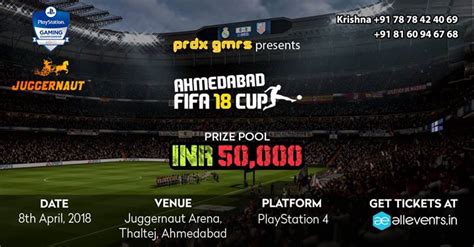 Ahmedabad FIFA 18 Cup, Juggernaut, Ahmedabad, 8 April 2018 | AllEvents