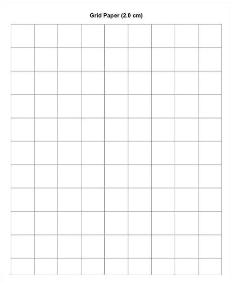 Grid Paper Printable Template | Grid Paper Printable