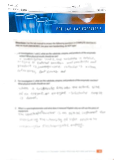 SOLUTION: Pre lab exercise 5 - Studypool