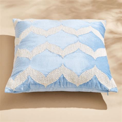 Buy Endura Embroidered Cushion Cover - 40x40cm from Home Centre at just ...