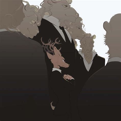 louis, ibuki, free, hino, dolph lion, and 1 more (beastars) drawn by ...