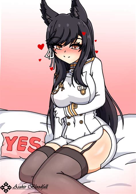 Atago (Azur Lane) by AsahirBloodfall on DeviantArt