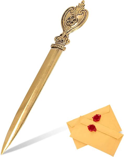 Desks Letter Opener Knife,Desks Office Letter Opener Metal Plated ...