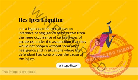 Res Ipsa Loquitur Example in Legal Cases