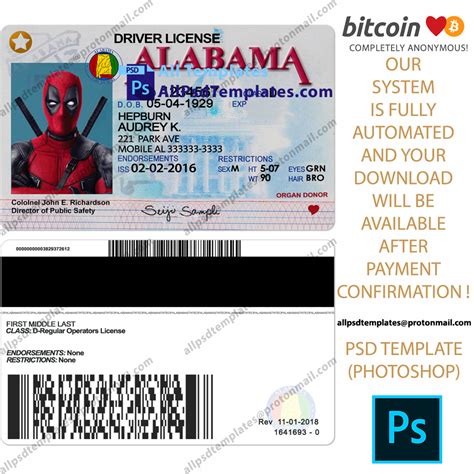 Image result for Alabama Drivers License