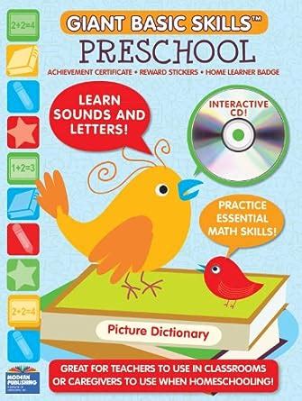 Buy Giant Basic Skills Workbook, Preschool (Giant Basic Skills ...