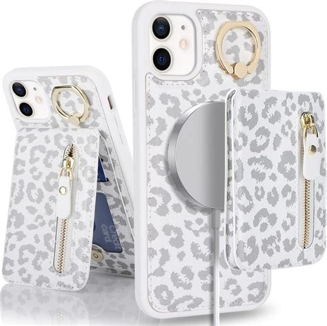 Amazon.com: DEYHU for iPhone 12 Phone case with Card Holder with ...