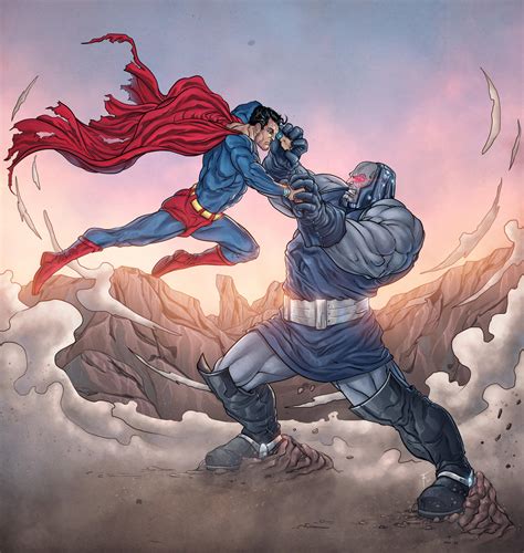 Superman VS Darkseid by Mariano1990 on DeviantArt