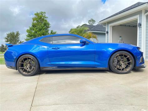 Chevrolet Camaro ZL1 6th Gen Blue BC Forged RZ05 | Wheel Front