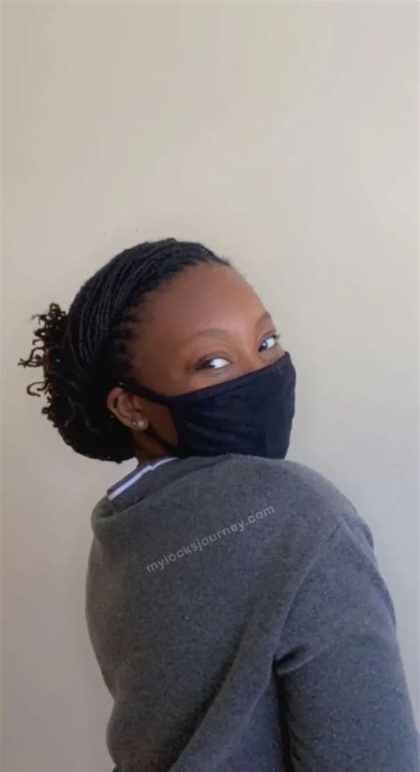 Loc Updo Tutorial 的图像结果