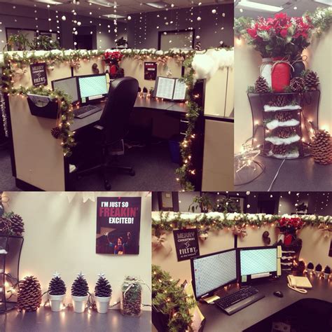 20 Office Christmas Decorating Ideas - Decoratoo | Christmas desk ...