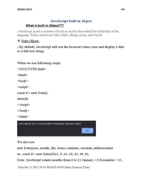 Image result for JavaScript Inbuilt Objects