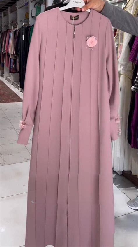 ZOHA PINTEX ZIPPER ABAYA | PINK