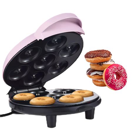 Amazon.com: Donut Maker, Electric Non-Stick Surface Makes 7 Small ...