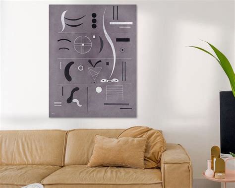 Four Parts (1932) drawing by Wassily Kandinsky. by Dina Dankers on ...