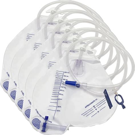 Amazon.com: GlobalRoll Urinary Drainage Bag with Anti-Reflux Chamber ...