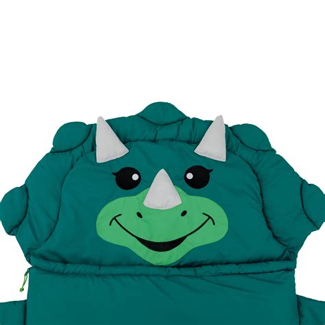 Buy Firefly! Outdoor Gear Chip the Dinosaur Kid's Sleeping Bag - Green ...