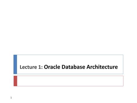 Image result for Oracle Database Lecture