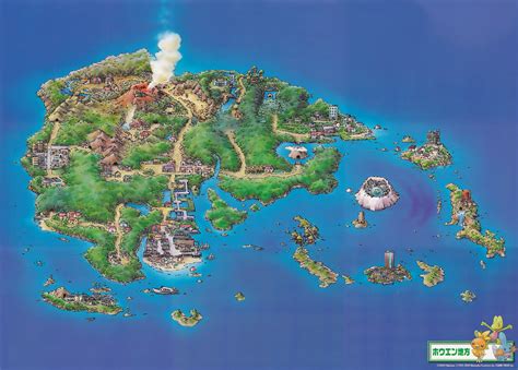 Pokemon Hoenn Map